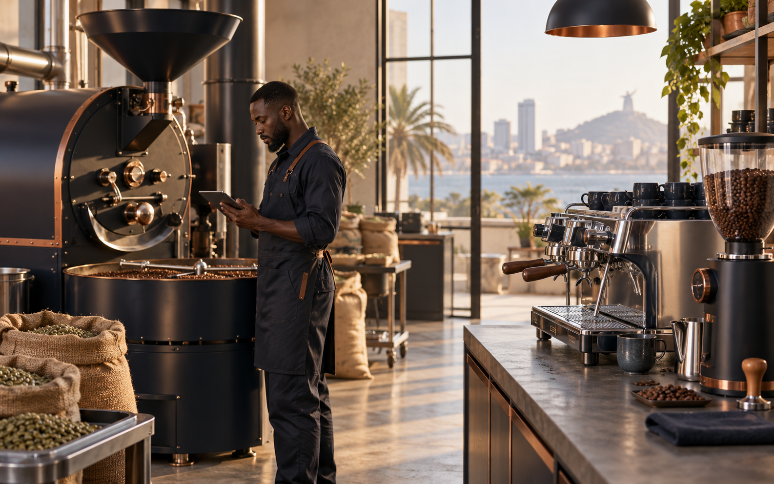 Atelier de torréfaction et équipements café professionnels